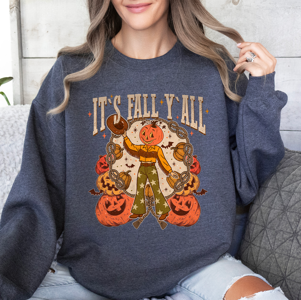 Sweat-shirt "C'est l'automne les amis"