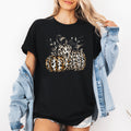 Leopard Print Pumpkins T-Shirt