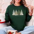 Merry and Bright Christmas Tree Sweatshirt