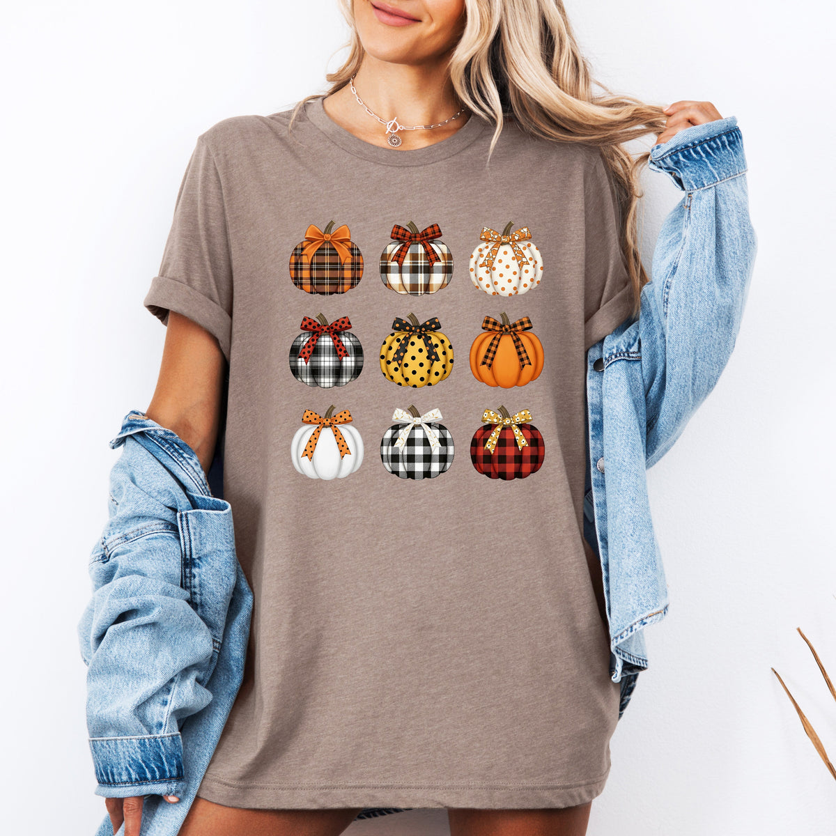 Patterned Pumpkins Graphic Tee