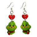 Baby Curmudgeon Heart Earrings