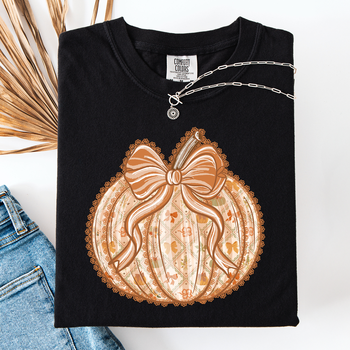 Pumpkin Pattern T-Shirt