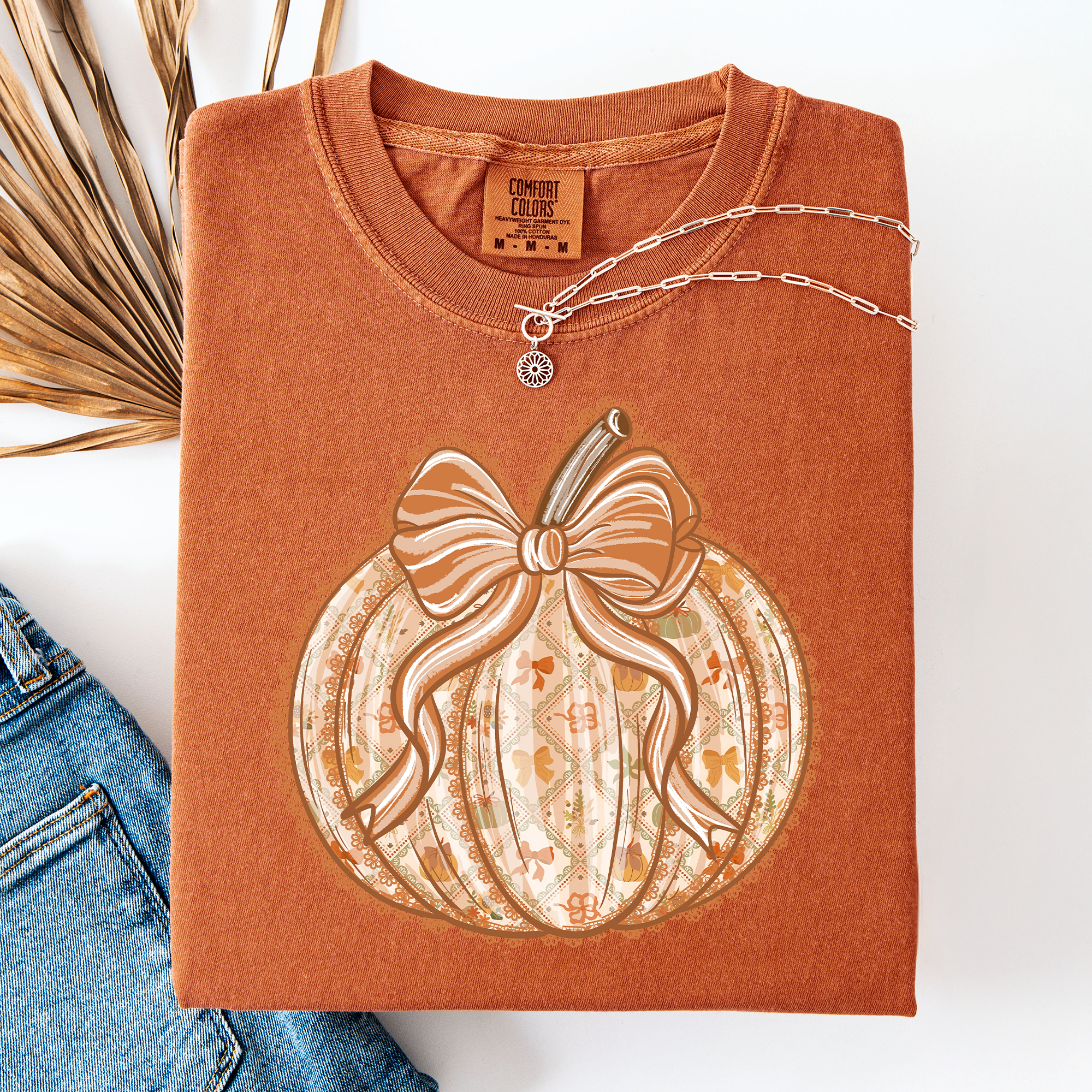 Pumpkin Pattern T-Shirt