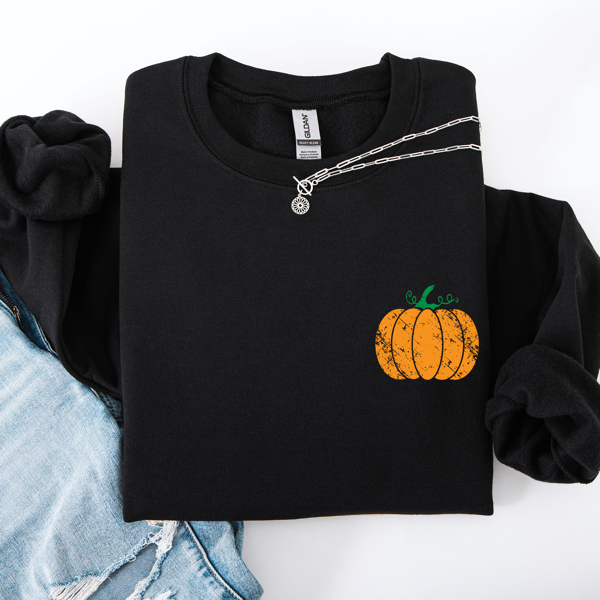 Pumpkin Pocket Sweatshirt