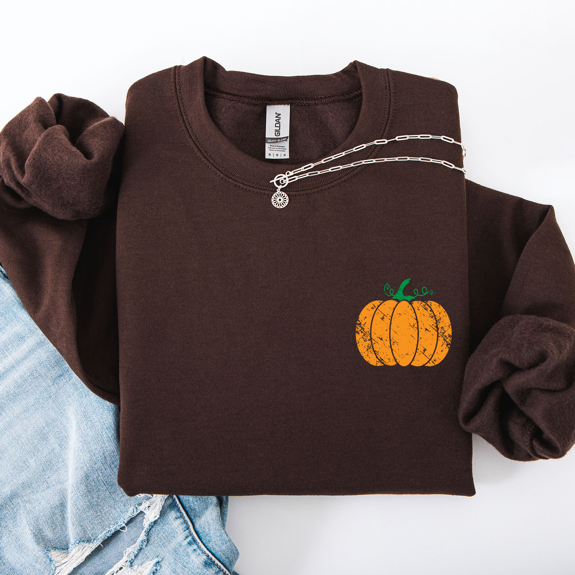 Pumpkin Pocket Sweatshirt