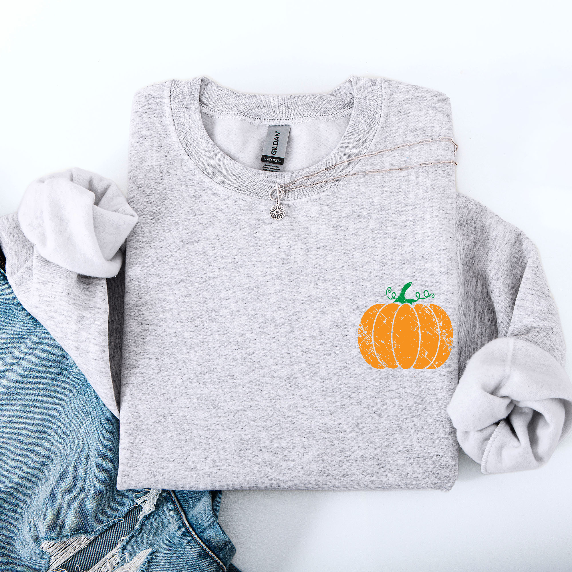 Pumpkin Pocket Sweatshirt