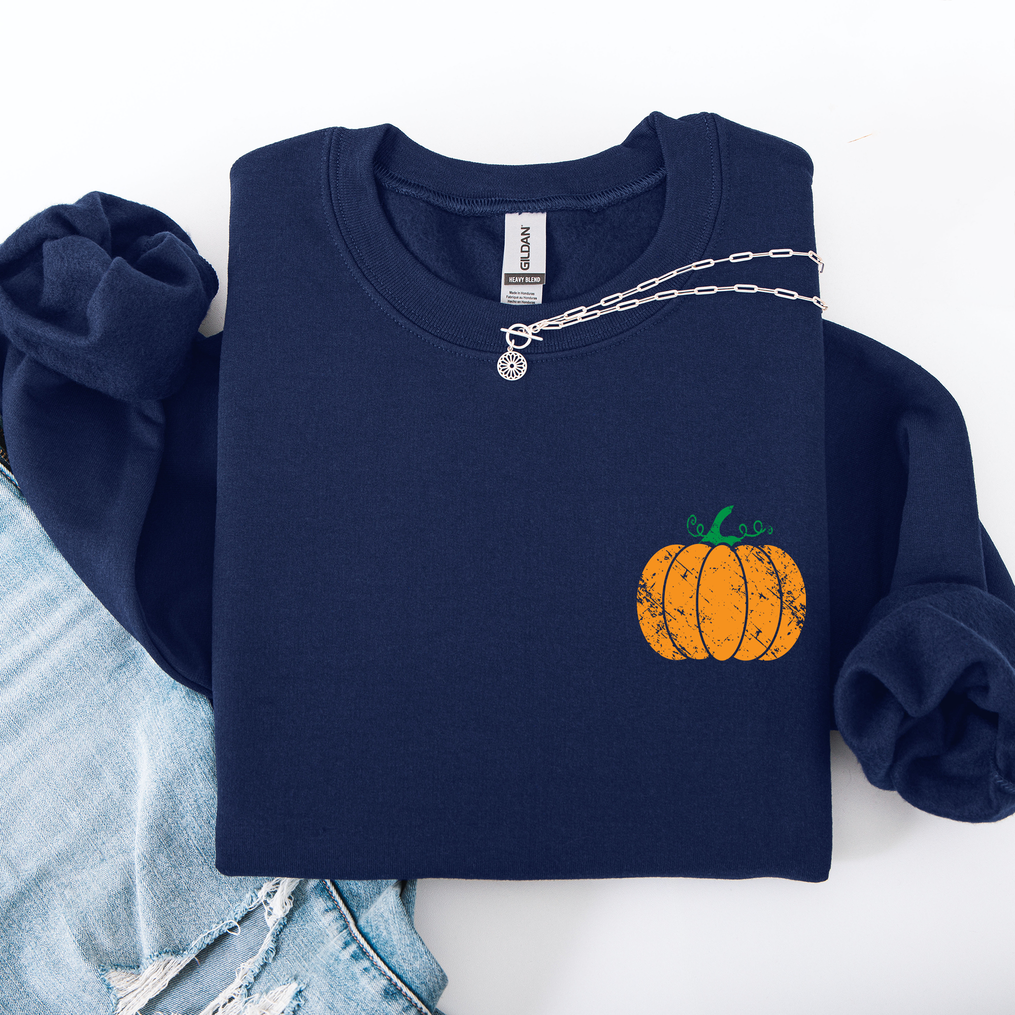 Pumpkin Pocket Sweatshirt
