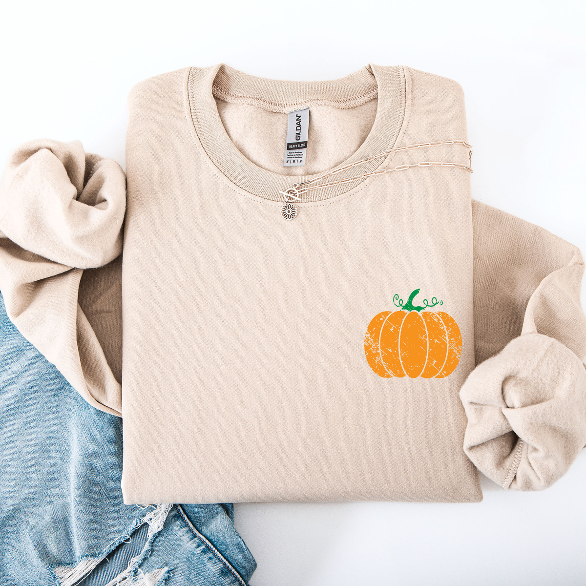 Pumpkin Pocket Sweatshirt
