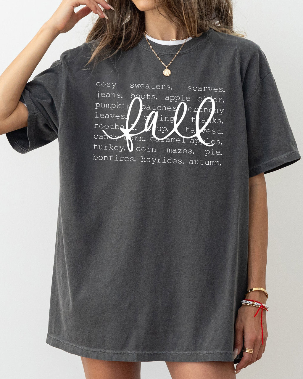T-shirt Feux de joie et cidre de pomme
