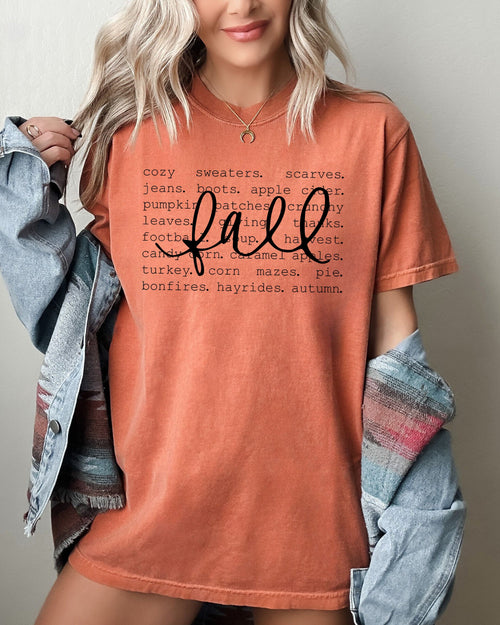 Bonfires & Apple Cider Tee