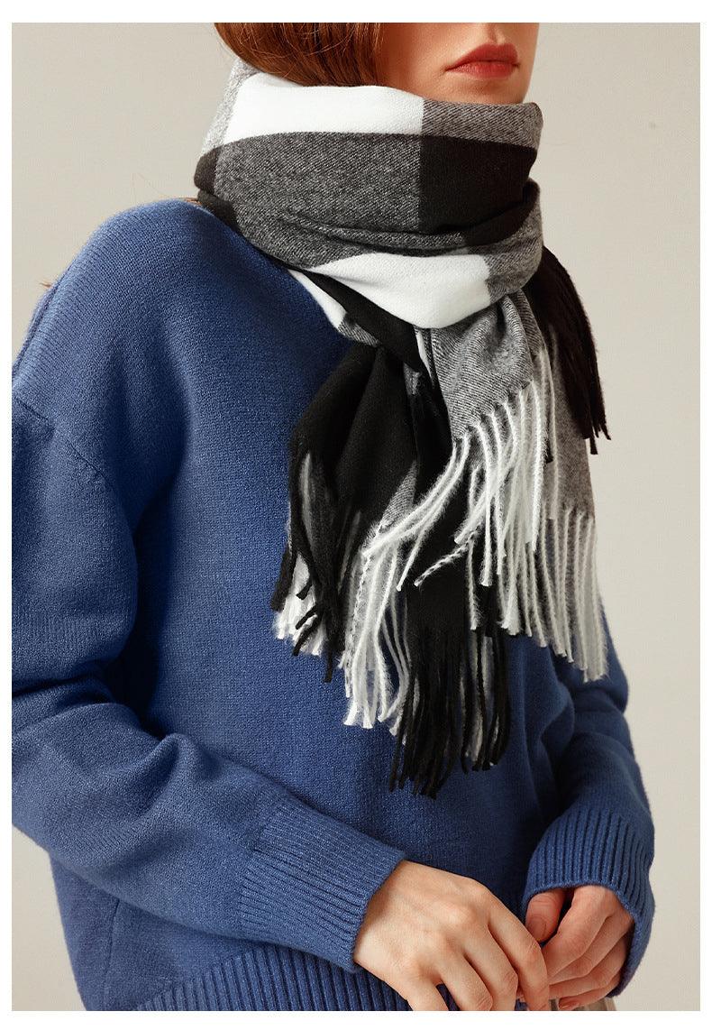 The Plaid Wrap