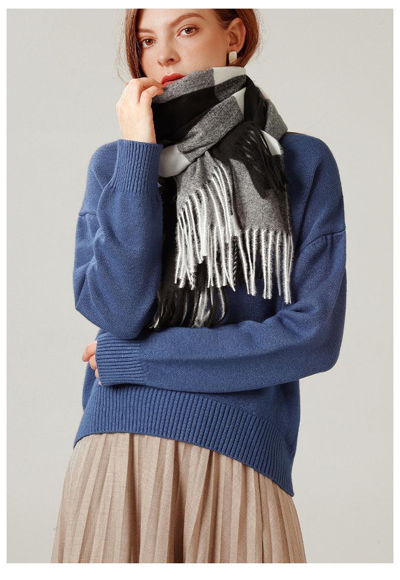 The Plaid Wrap