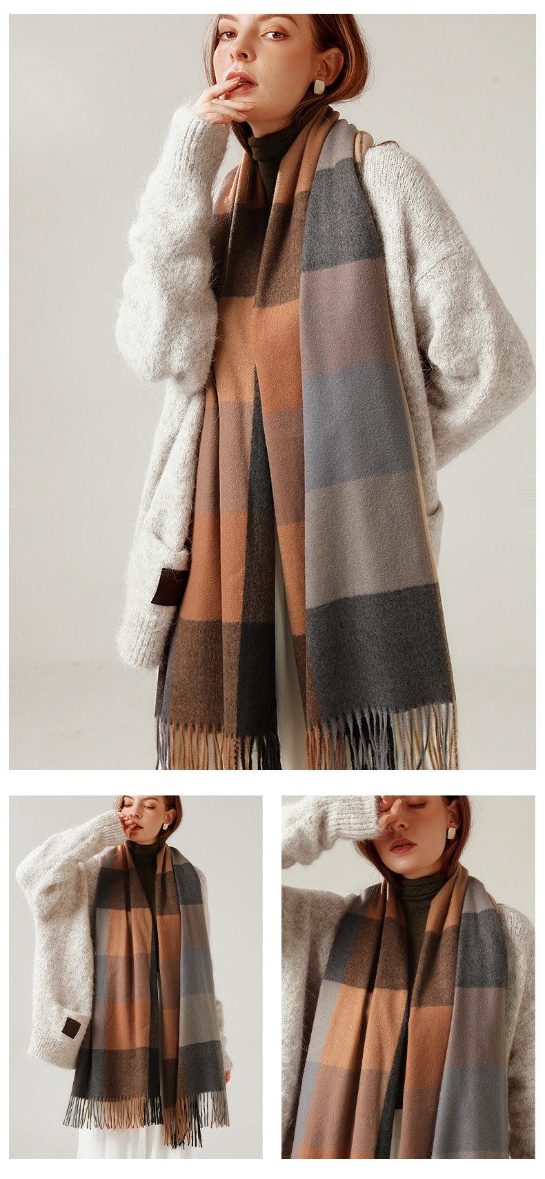 The Plaid Wrap