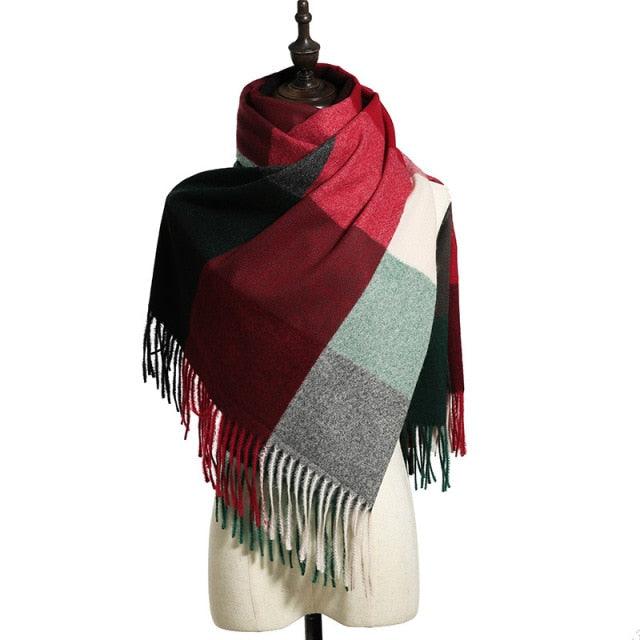 The Plaid Wrap