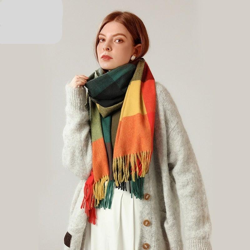 The Plaid Wrap