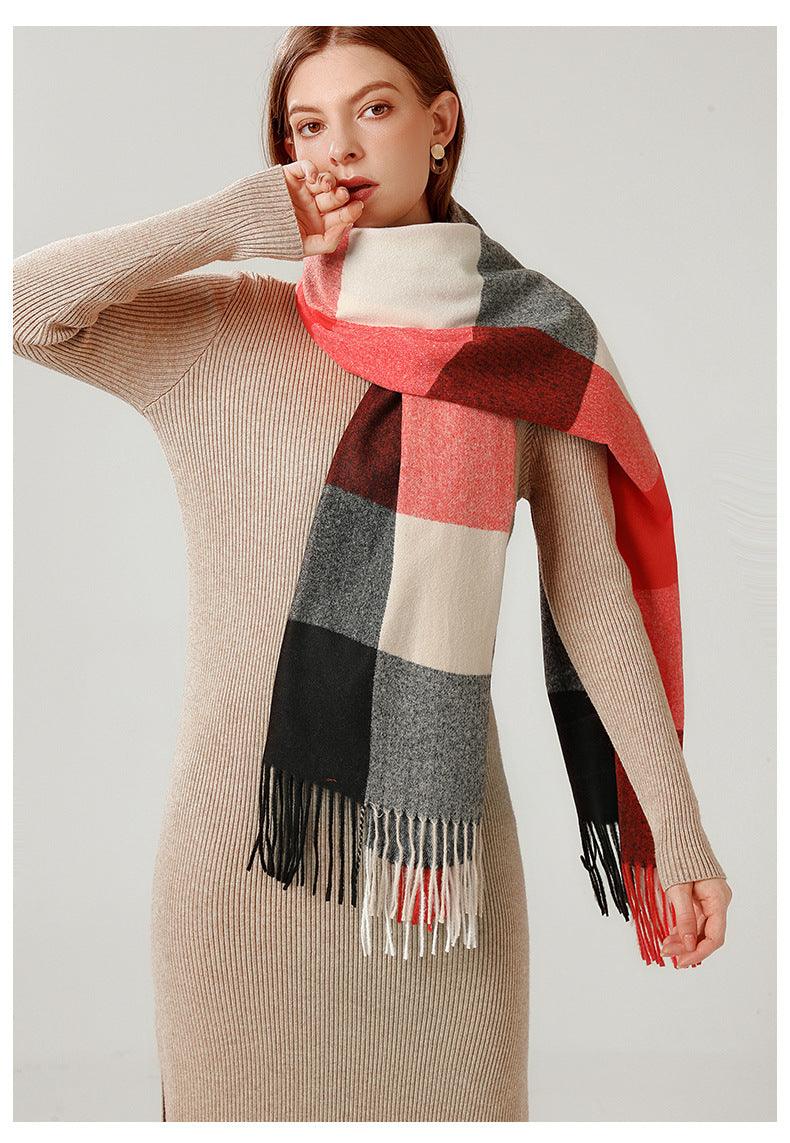 The Plaid Wrap