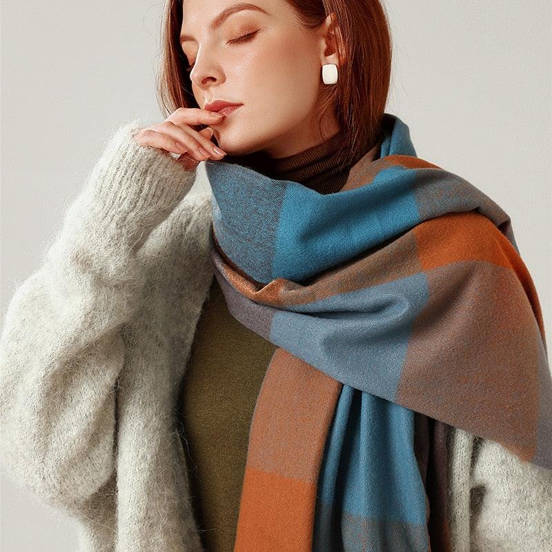 The Plaid Wrap