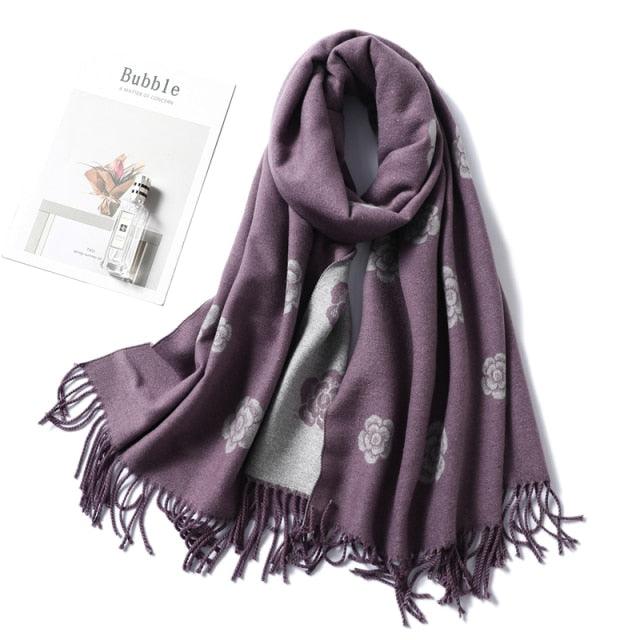 Classic Soft Tassel Scarf