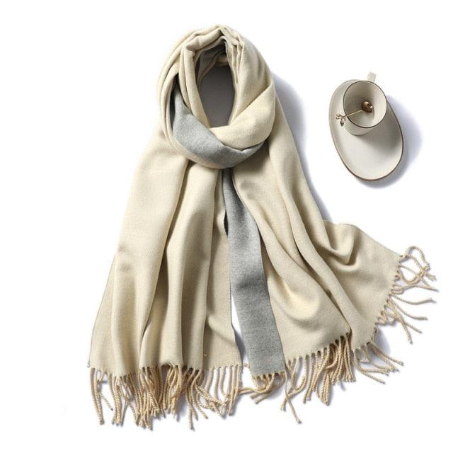 Classic Soft Tassel Scarf