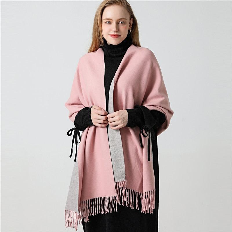 Classic Soft Tassel Scarf