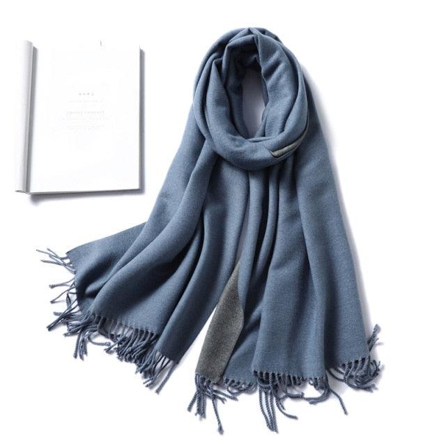 Classic Soft Tassel Scarf