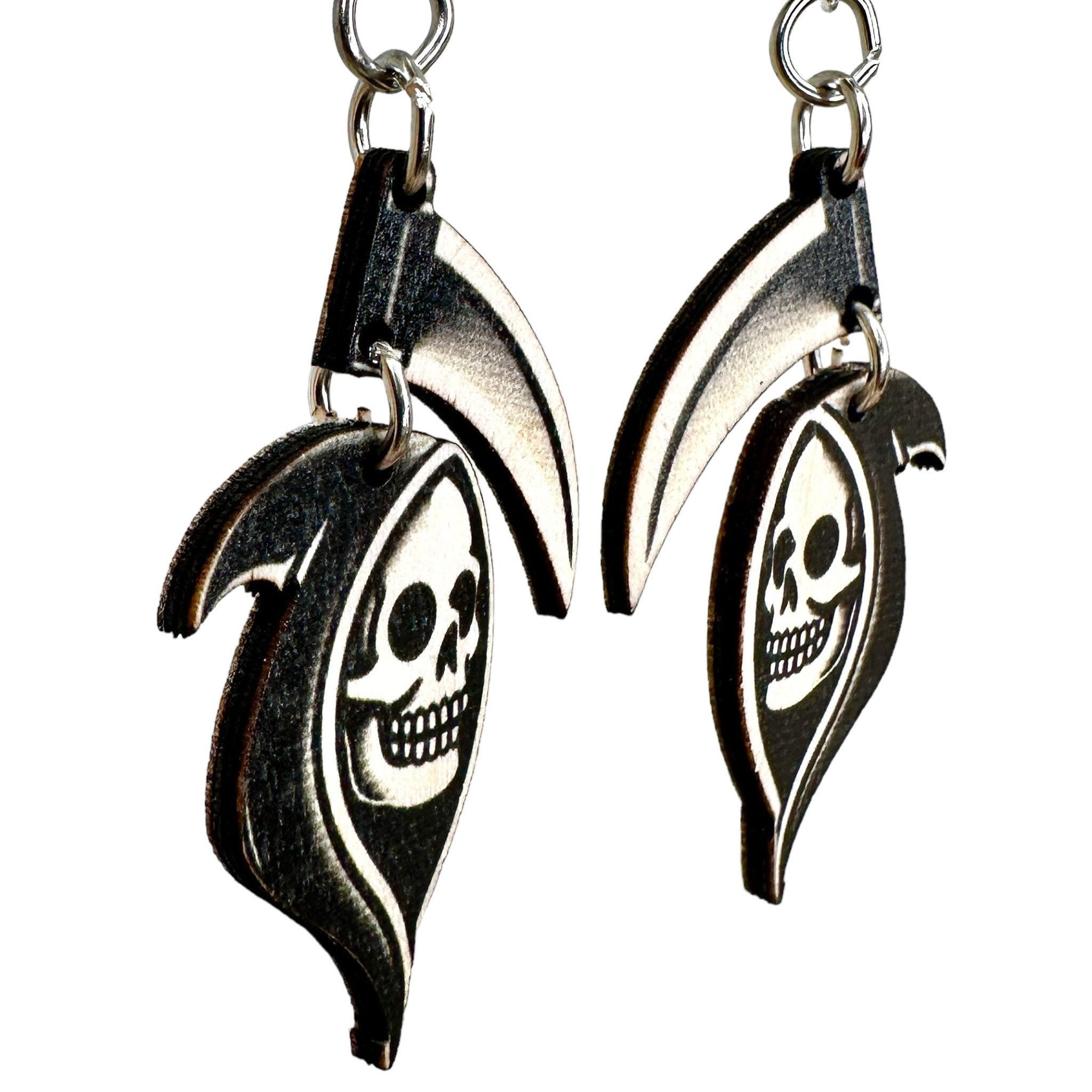 Grim Reaper Earrings - Calendar ClosetGrim Reaper EarringsCalendar Closet
