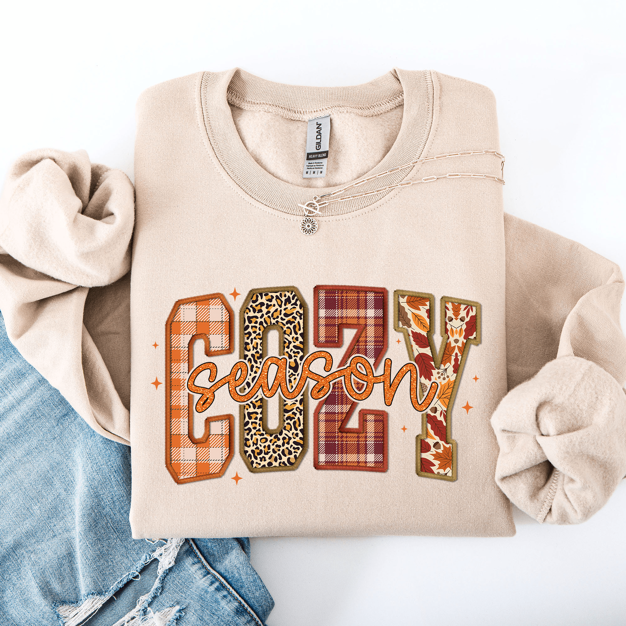 Cozy Season Pumpkin Sweatshirt - Calendar ClosetCozy Season Pumpkin SweatshirtCalendar Closet