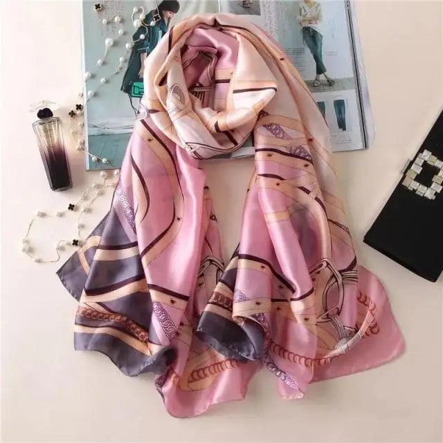 Georgette Chiffon Scarf - Calendar ClosetGeorgette Chiffon ScarfCalendar Closet
