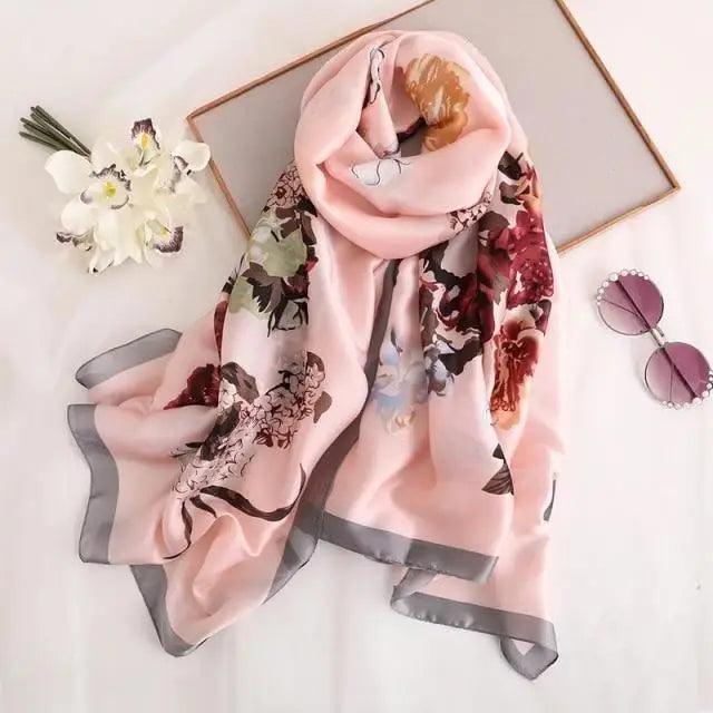 Georgette Chiffon Scarf - Calendar ClosetGeorgette Chiffon ScarfCalendar Closet