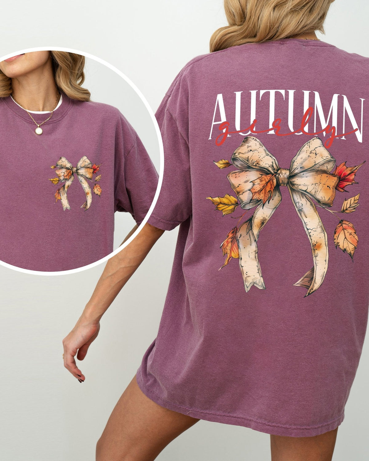 Autumn Girly Tee - Calendar ClosetAutumn Girly TeeCalendar Closet