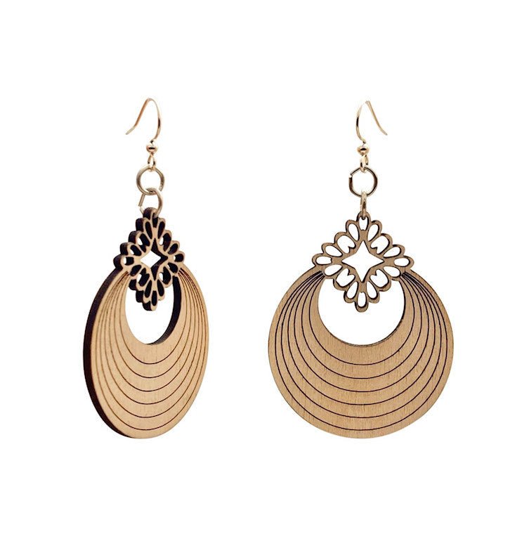 Ornamental Circlet Earrings - Calendar ClosetOrnamental Circlet EarringsCalendar Closet