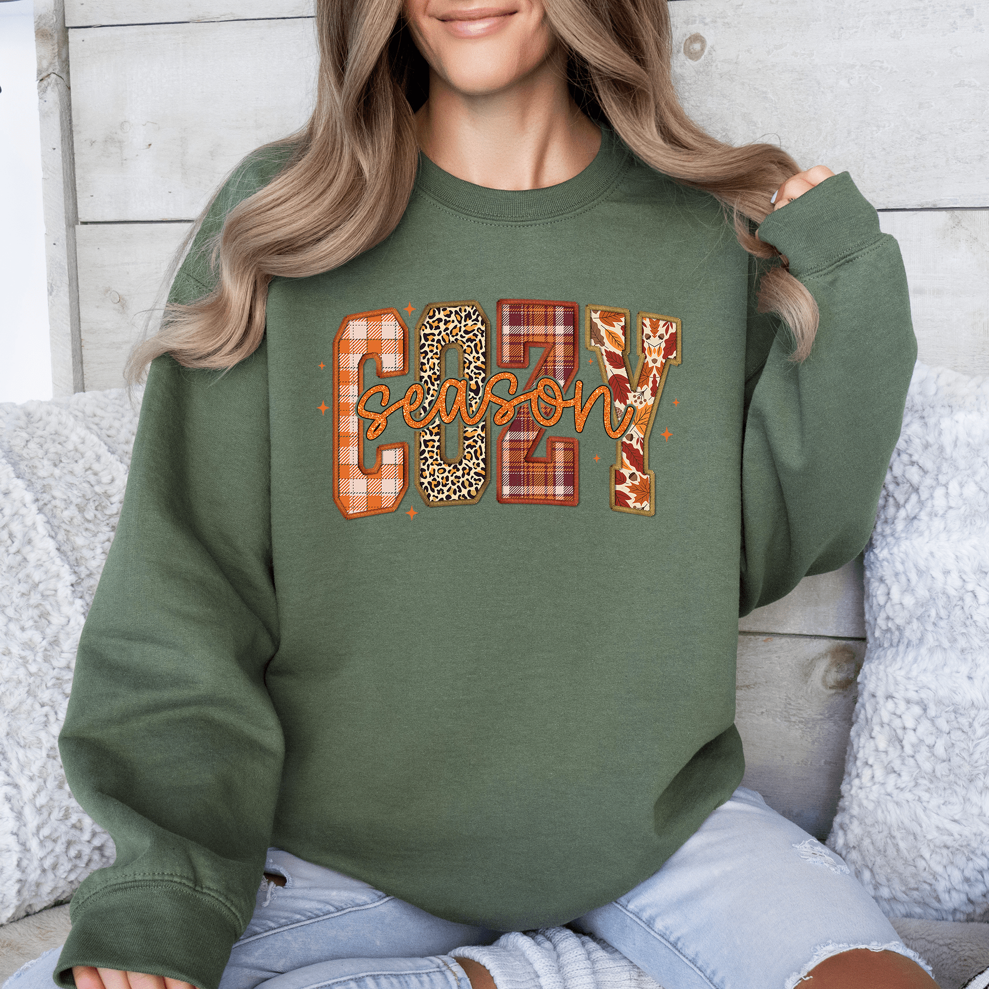 Cozy Season Pumpkin Sweatshirt - Calendar ClosetCozy Season Pumpkin SweatshirtCalendar Closet
