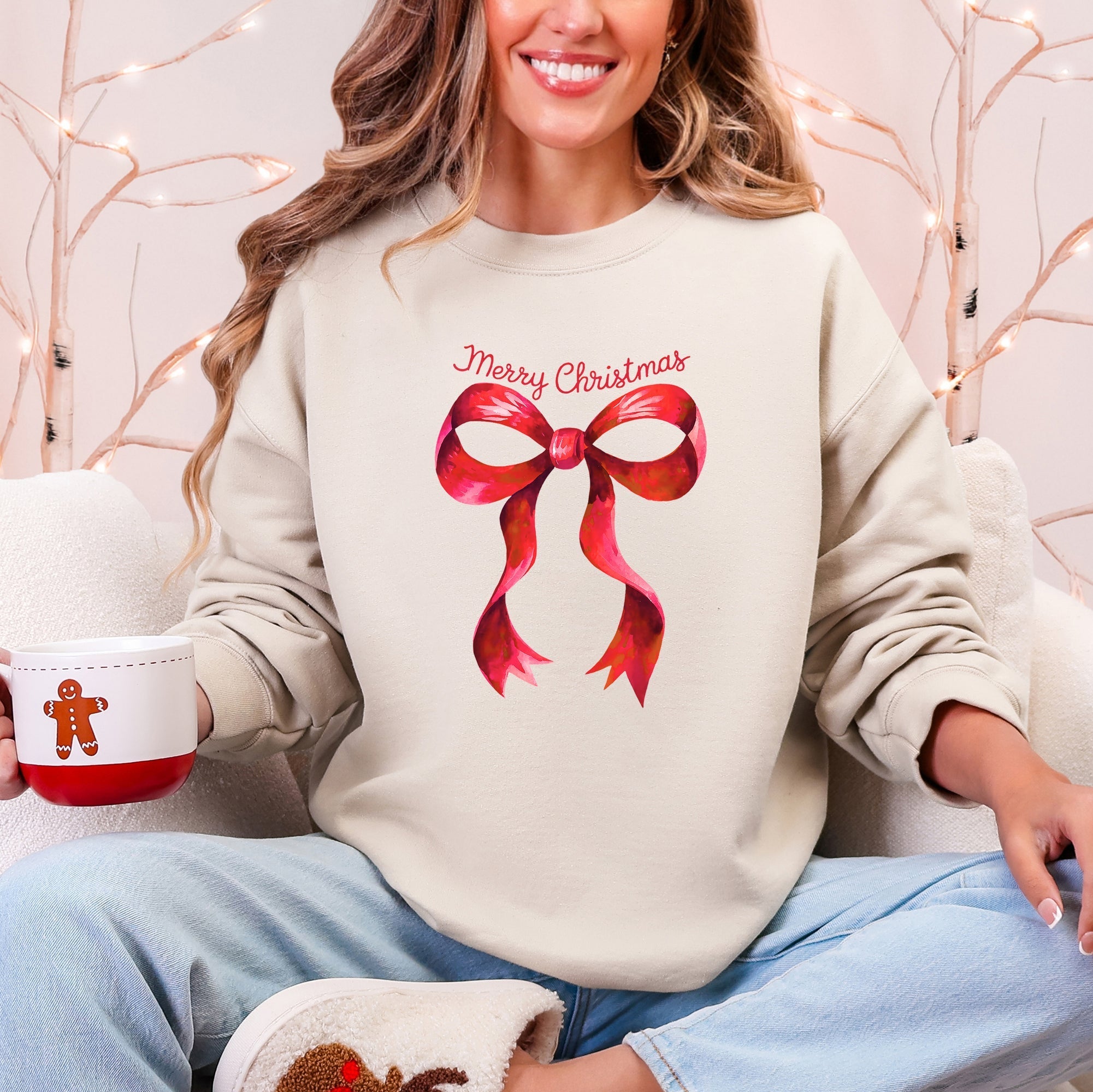 You're the Gift Christmas Sweatshirt - Calendar ClosetYou're the Gift Christmas SweatshirtCalendar Closet