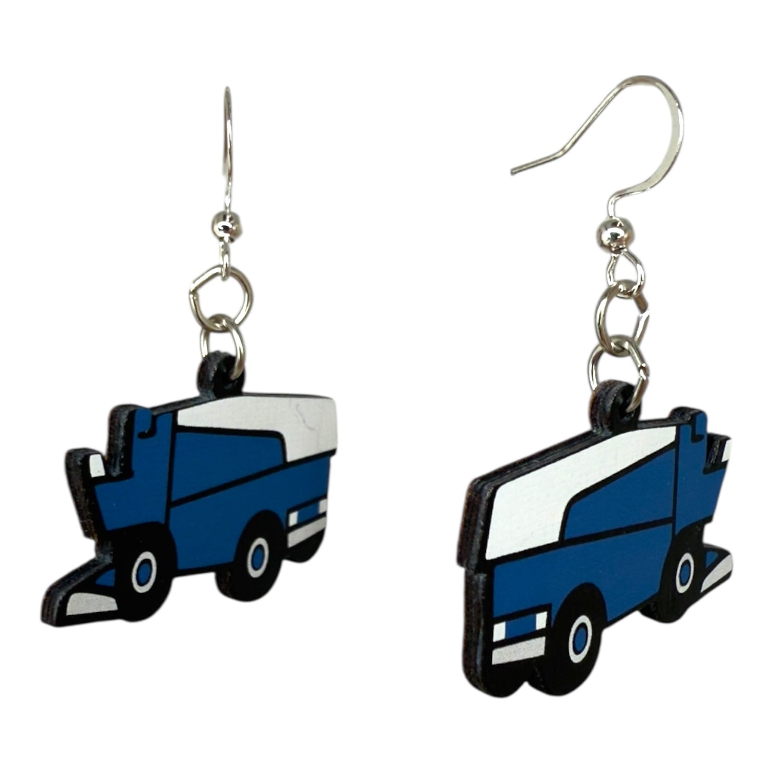 Zamboni Earrings - Calendar ClosetZamboni EarringsCalendar Closet