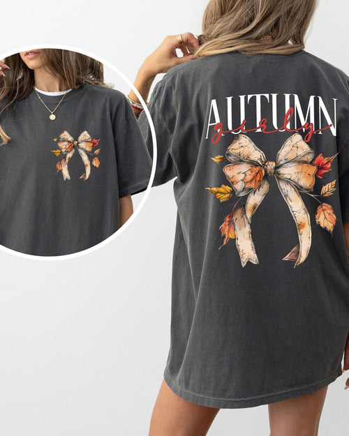 Autumn Girly Tee - Calendar ClosetAutumn Girly TeeCalendar Closet