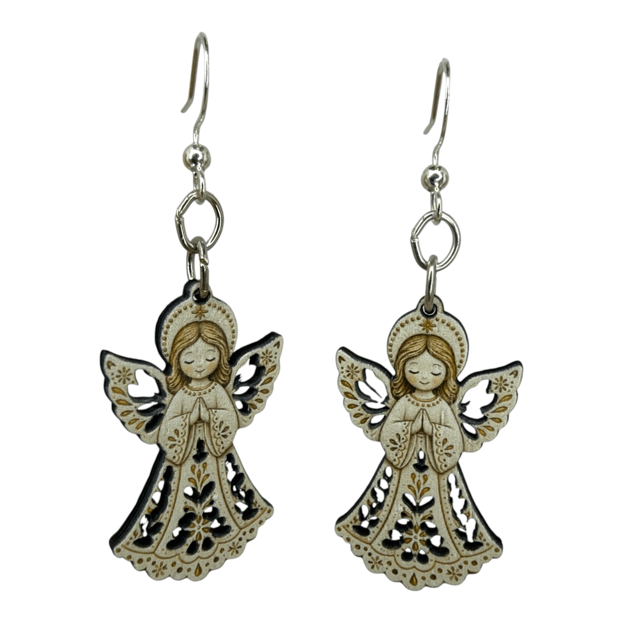 Christmas Angel Earrings - Calendar ClosetChristmas Angel EarringsCalendar Closet