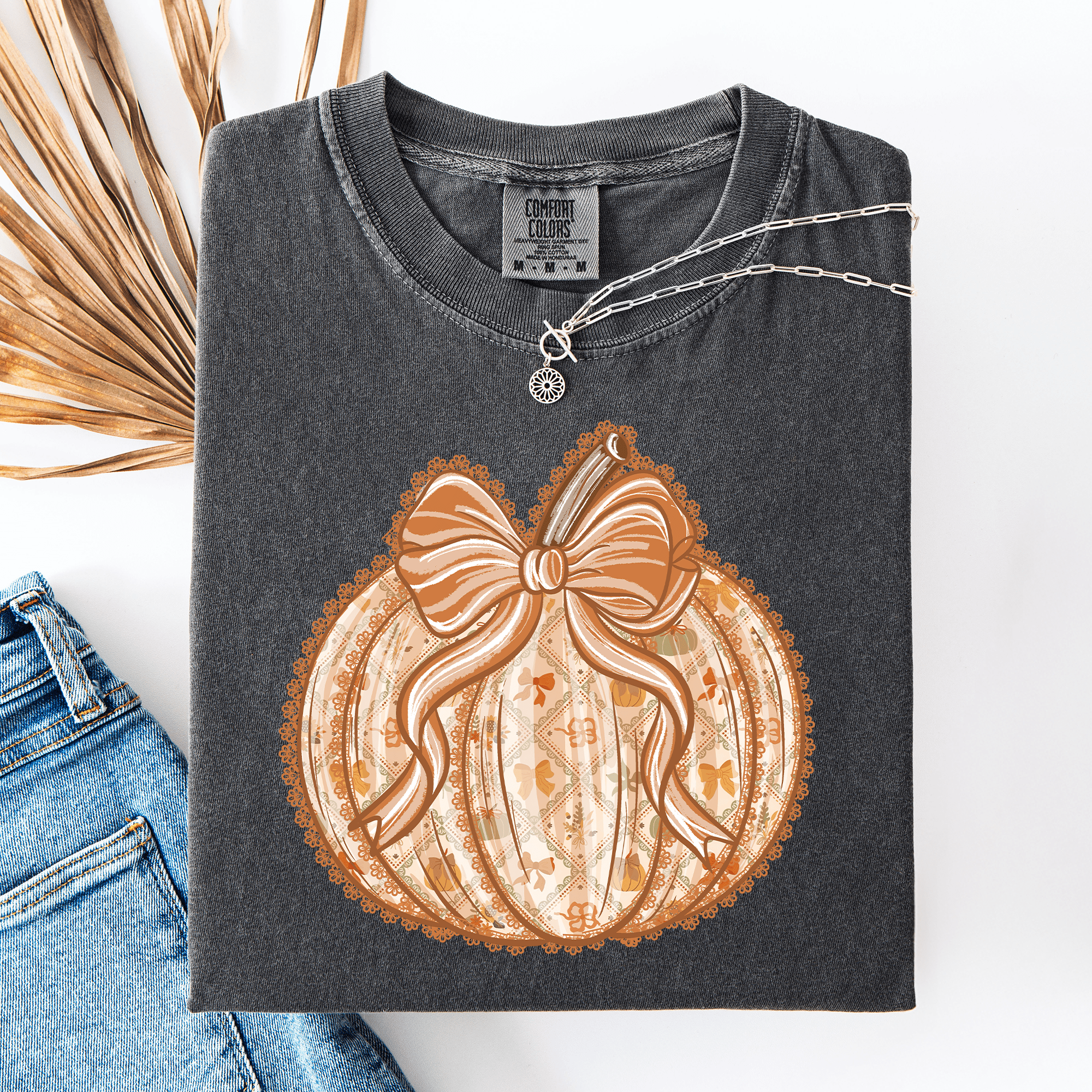 Pumpkin Pattern T-Shirt - Calendar ClosetPumpkin Pattern T-ShirtCalendar Closet