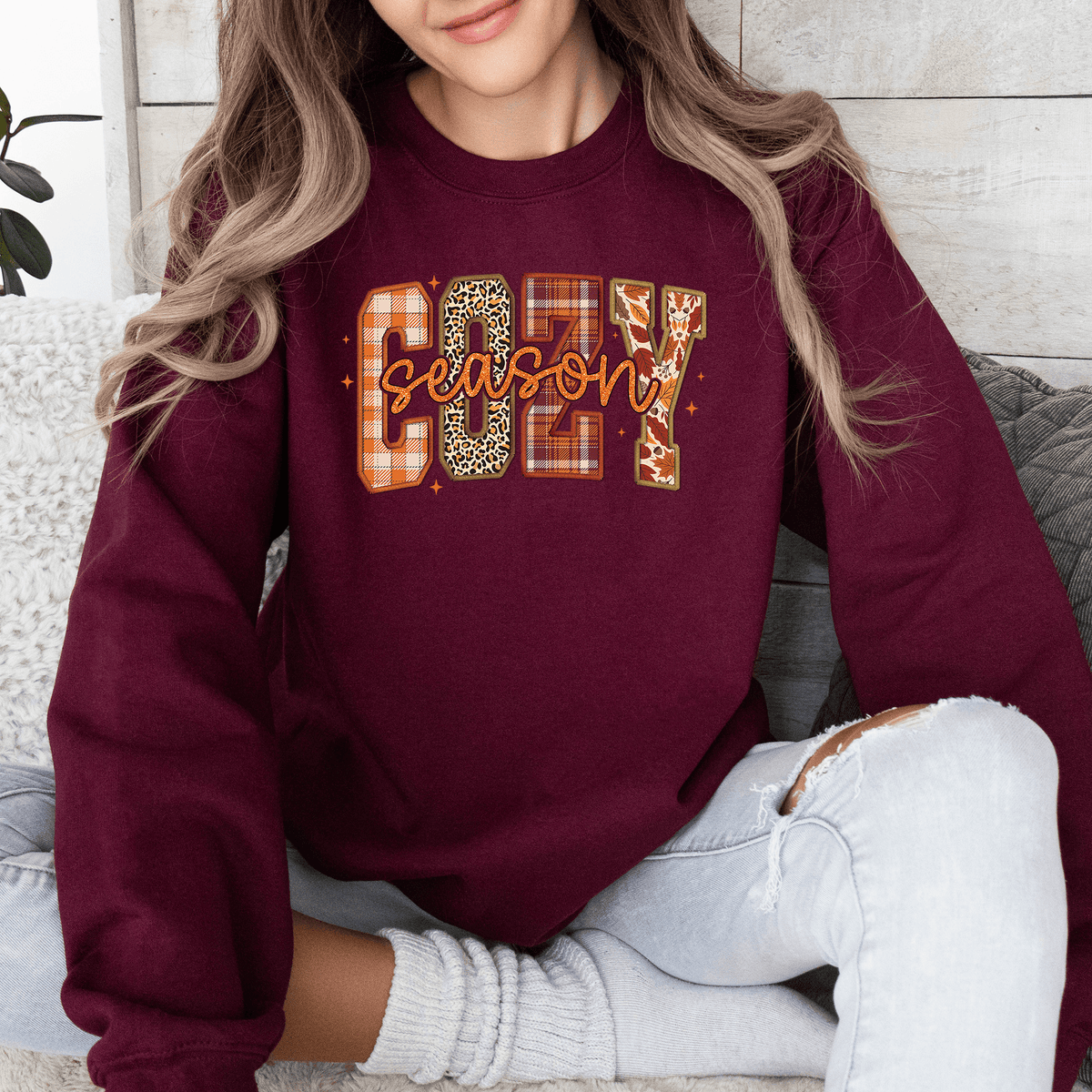 Cozy Season Pumpkin Sweatshirt - Calendar ClosetCozy Season Pumpkin SweatshirtCalendar Closet