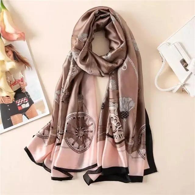 Georgette Chiffon Scarf - Calendar ClosetGeorgette Chiffon ScarfCalendar Closet
