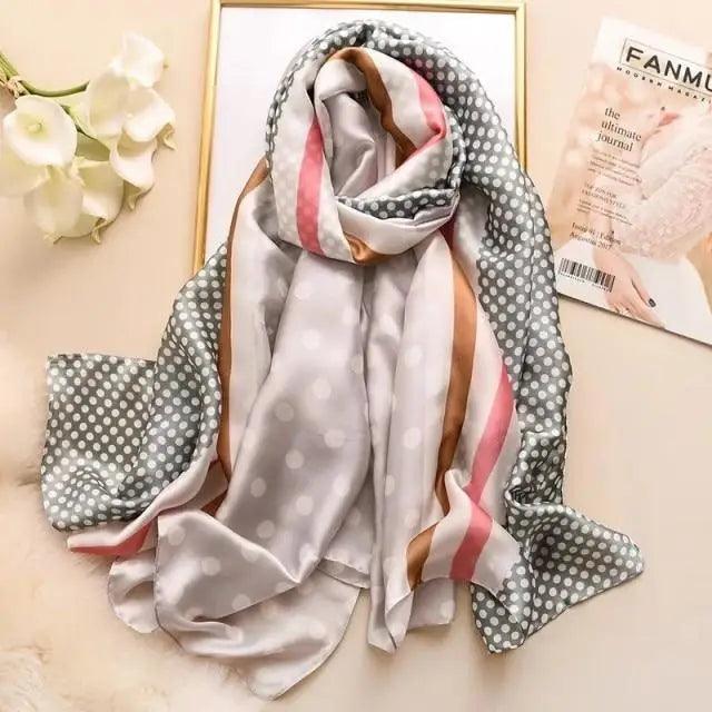 Georgette Chiffon Scarf - Calendar ClosetGeorgette Chiffon ScarfCalendar Closet