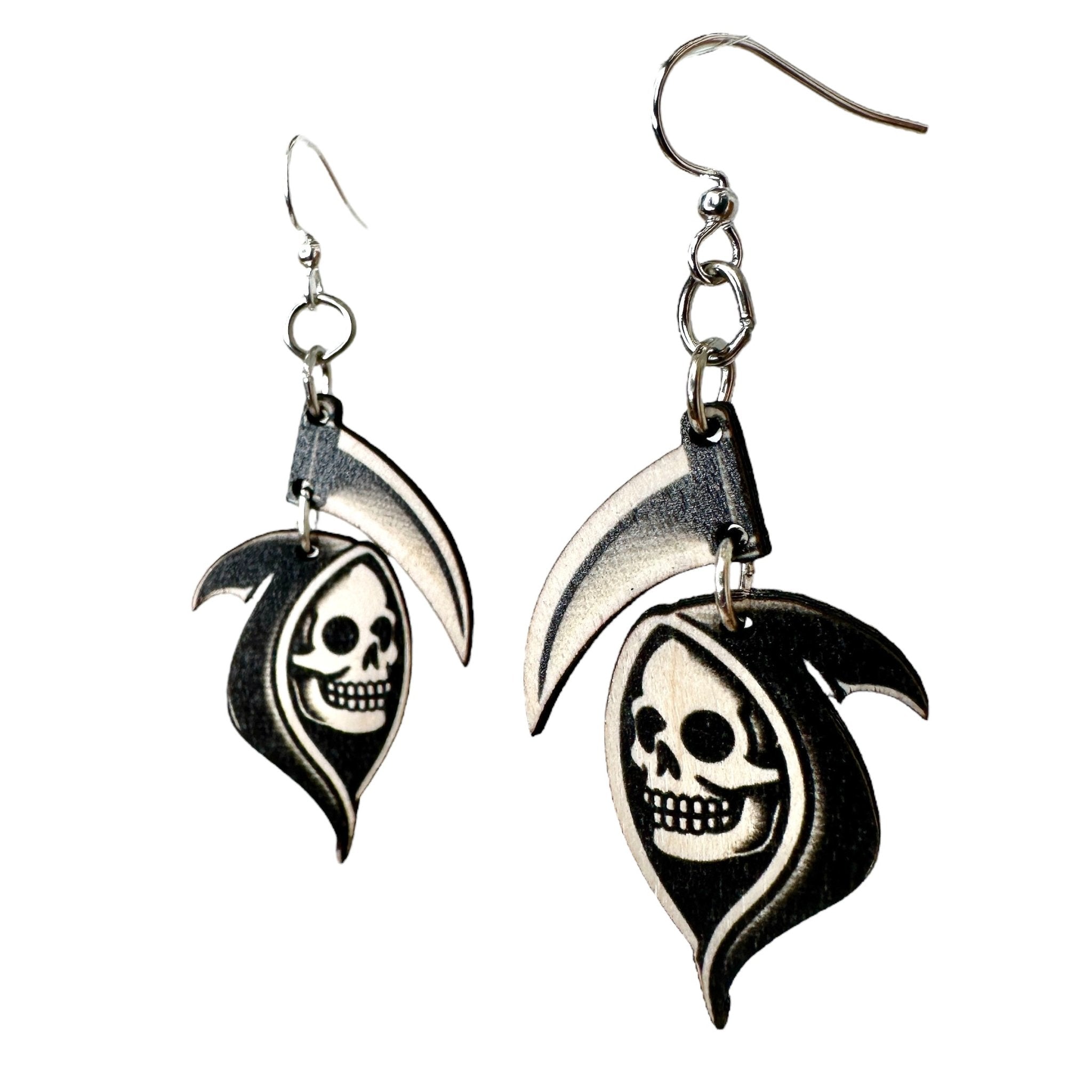 Grim Reaper Earrings - Calendar ClosetGrim Reaper EarringsCalendar Closet