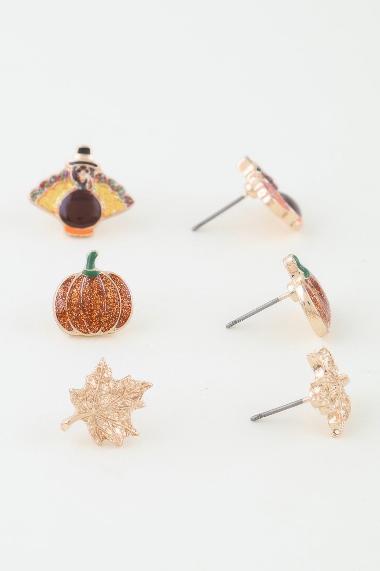 Fall Season Stud Earrings Set - Calendar ClosetFall Season Stud Earrings SetCalendar Closet