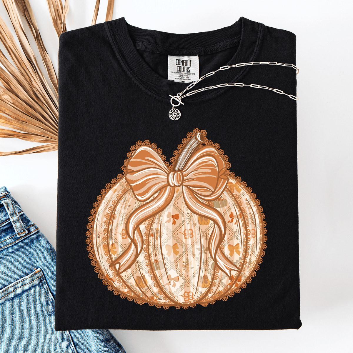 Pumpkin Pattern T-Shirt - Calendar ClosetPumpkin Pattern T-ShirtCalendar Closet