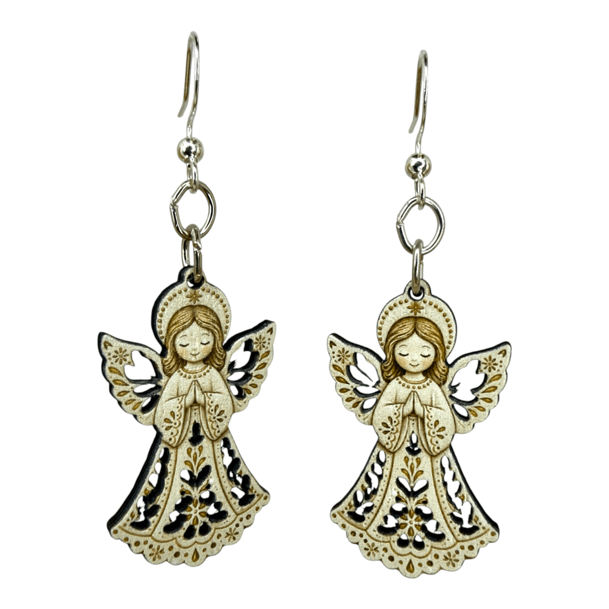Christmas Angel Earrings - Calendar ClosetChristmas Angel EarringsCalendar Closet