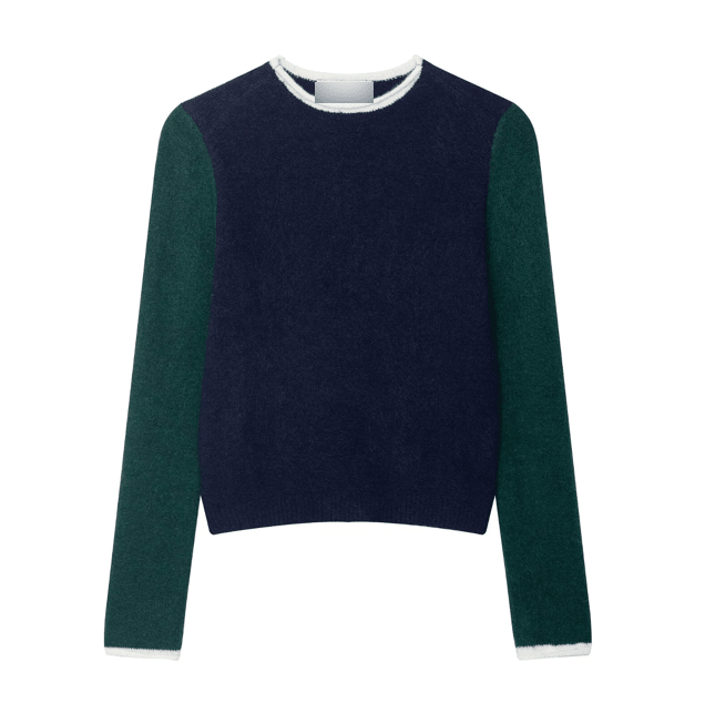 Color Block Knit Sweater - Calendar ClosetColor Block Knit SweaterCalendar Closet
