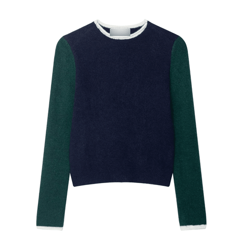 Color Block Knit Sweater - Calendar ClosetColor Block Knit SweaterCalendar Closet