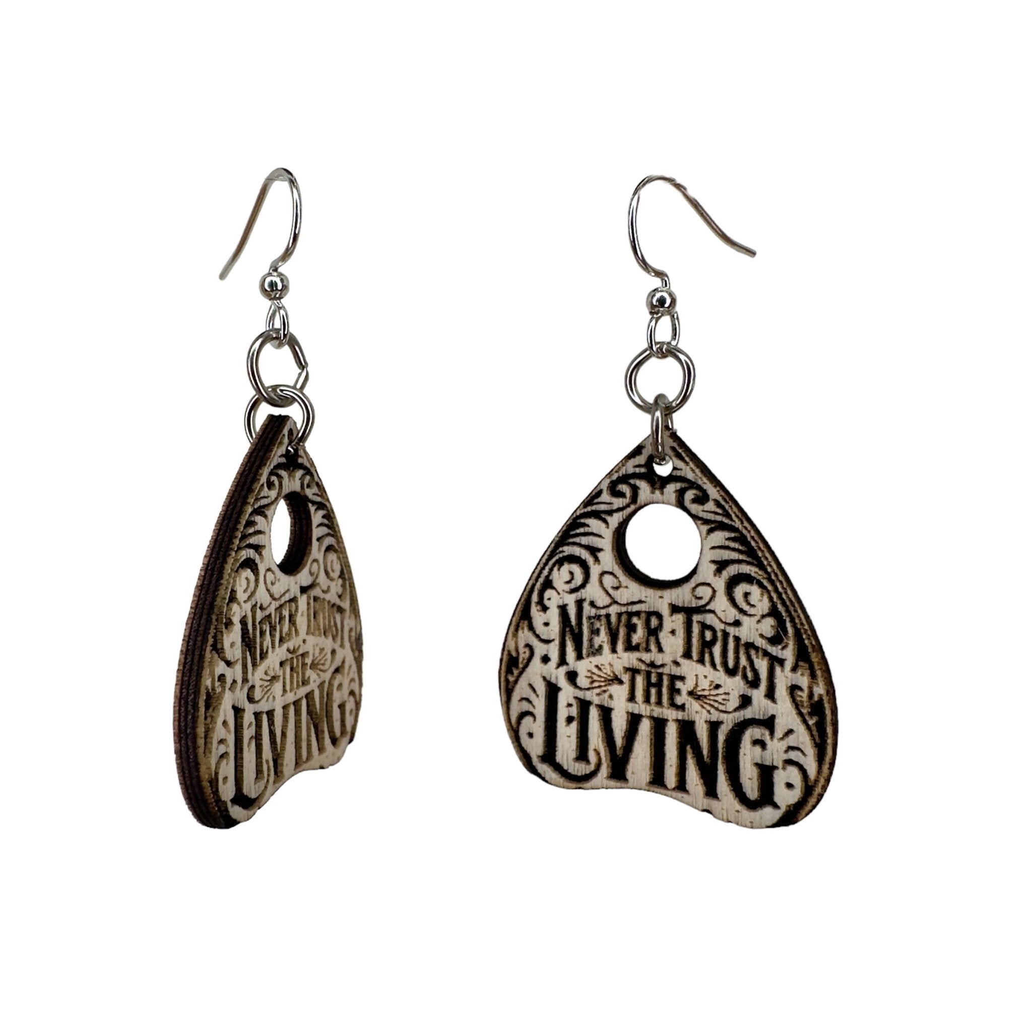 Ouija Planchette Earrings - Calendar ClosetOuija Planchette EarringsCalendar Closet