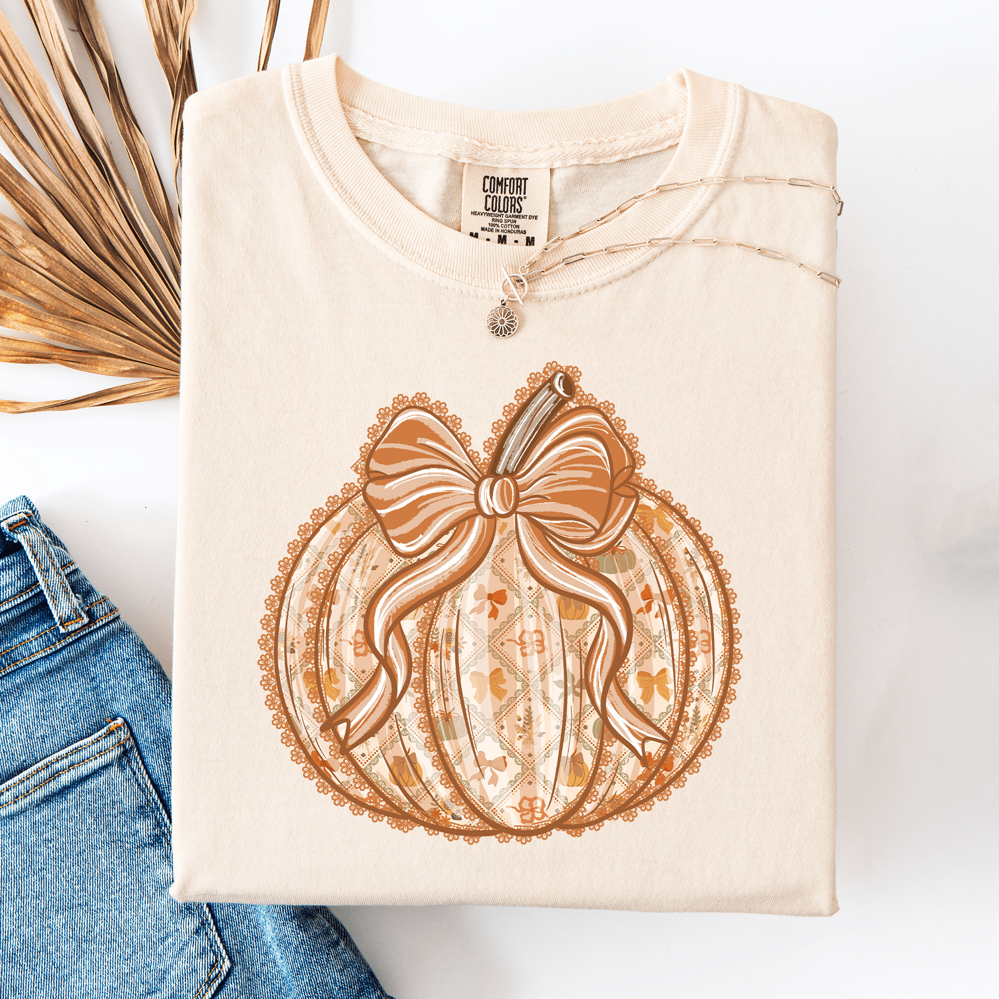 Pumpkin Pattern T-Shirt - Calendar ClosetPumpkin Pattern T-ShirtCalendar Closet