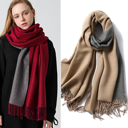 Classic Soft Tassel Scarf - Calendar ClosetClassic Soft Tassel ScarfCalendar Closet
