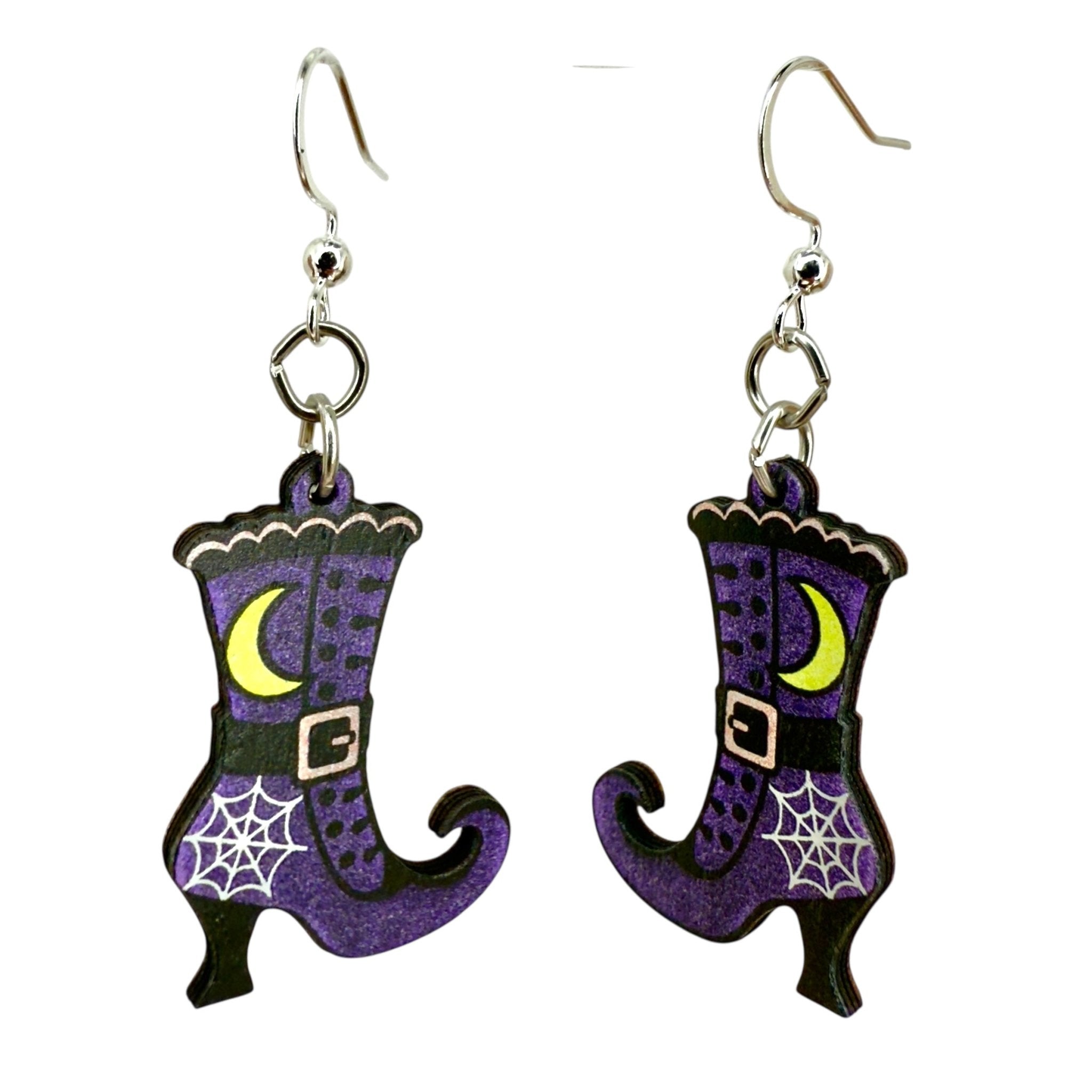 Witch Boot Earrings - Calendar ClosetWitch Boot EarringsCalendar Closet